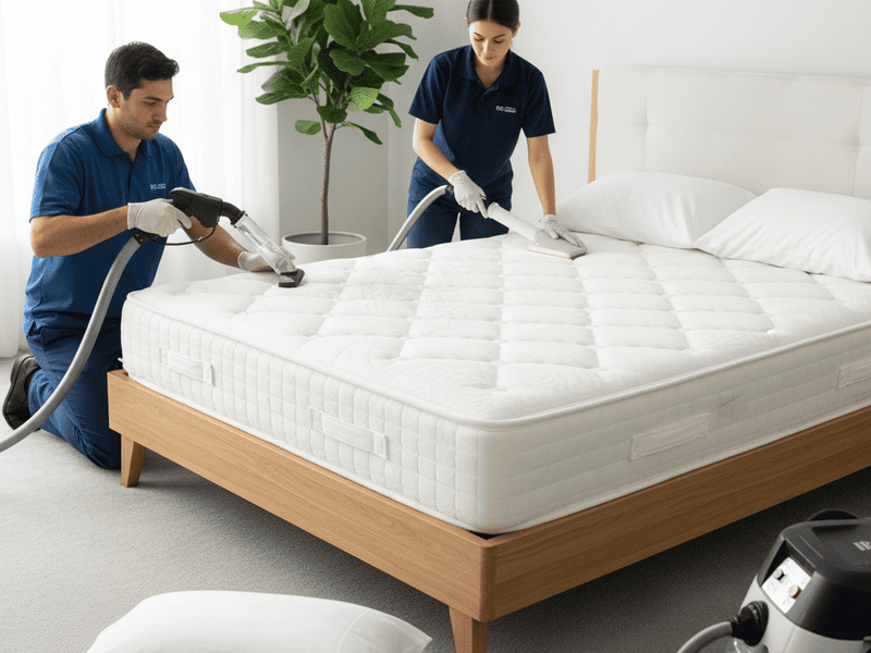 Professional mattress deep cleaning service